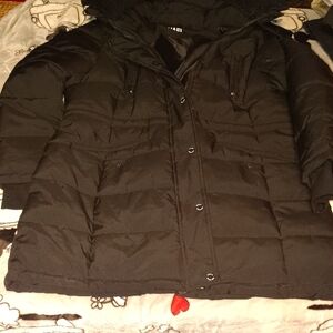 Michael Kors Black Puffer Coat